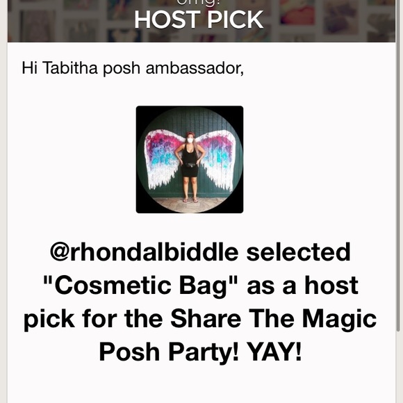 LAST ONE!! πHPπ Sassy "I'm so Purrrfect" Cosmetic Bag - Picture 3 of 3